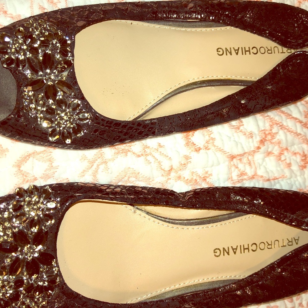 Preloved Arturo Chiang Sparkly Flats